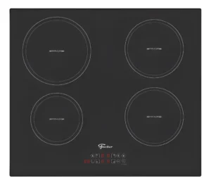 Fischer Cooktop de Indução 4 Bocas Mesa Vitrocerâmica Touch 220V